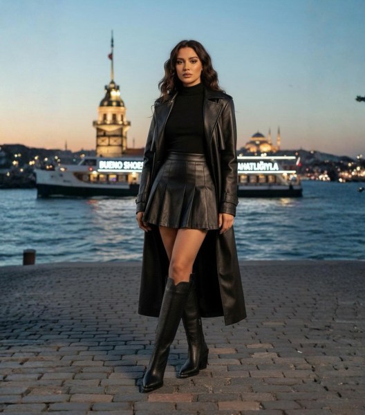 Kadın Topuklu Çizme