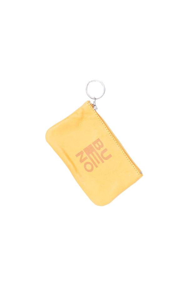 Sarı Deri Anahtarlık