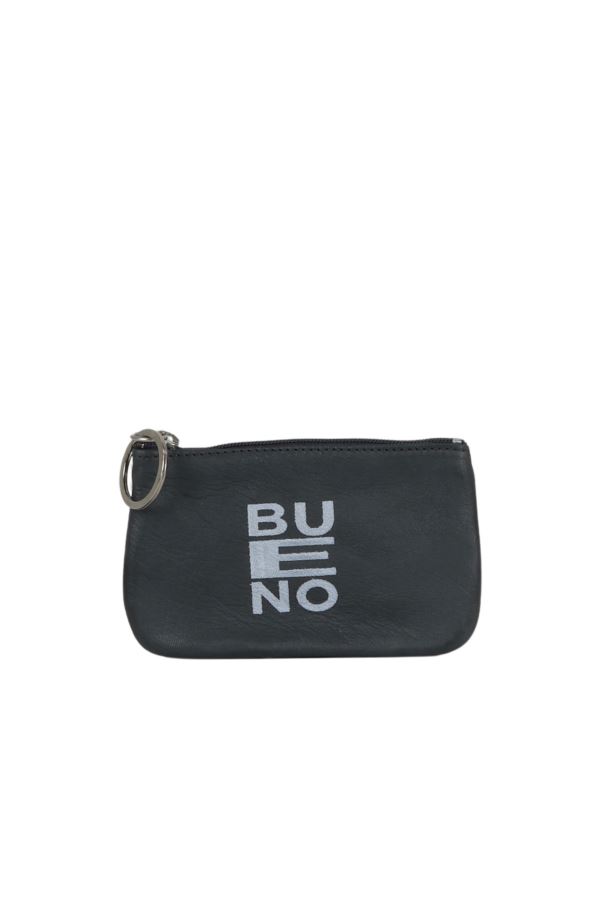 Gri Deri Anahtarlık