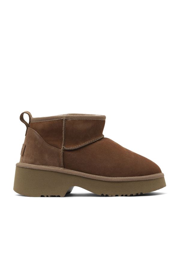 Sahra Süet Kadın Düz Bot