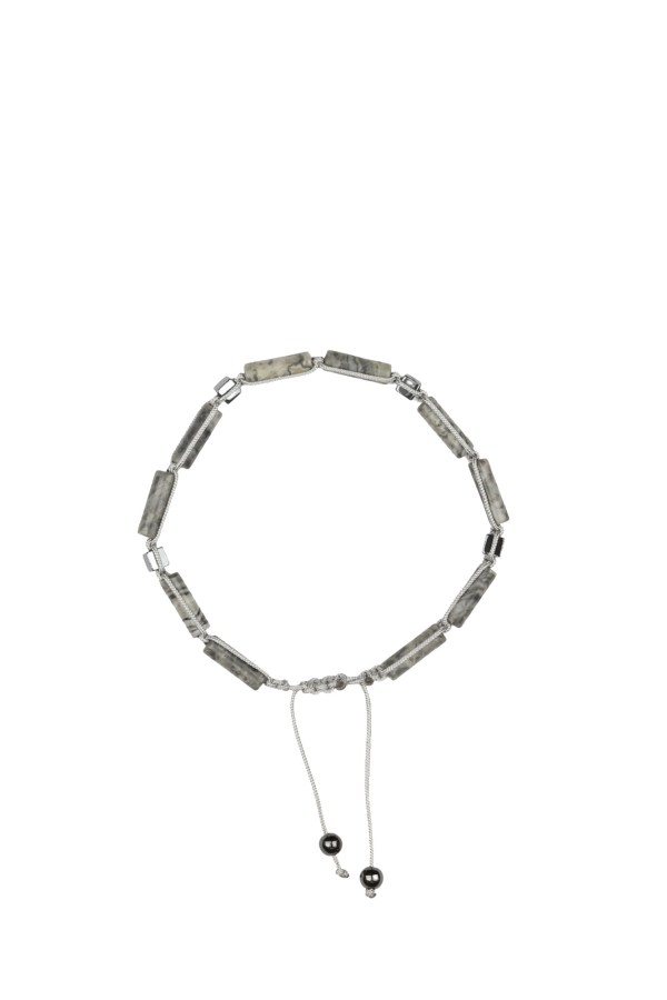 Gri Doğal Taş Bileklik