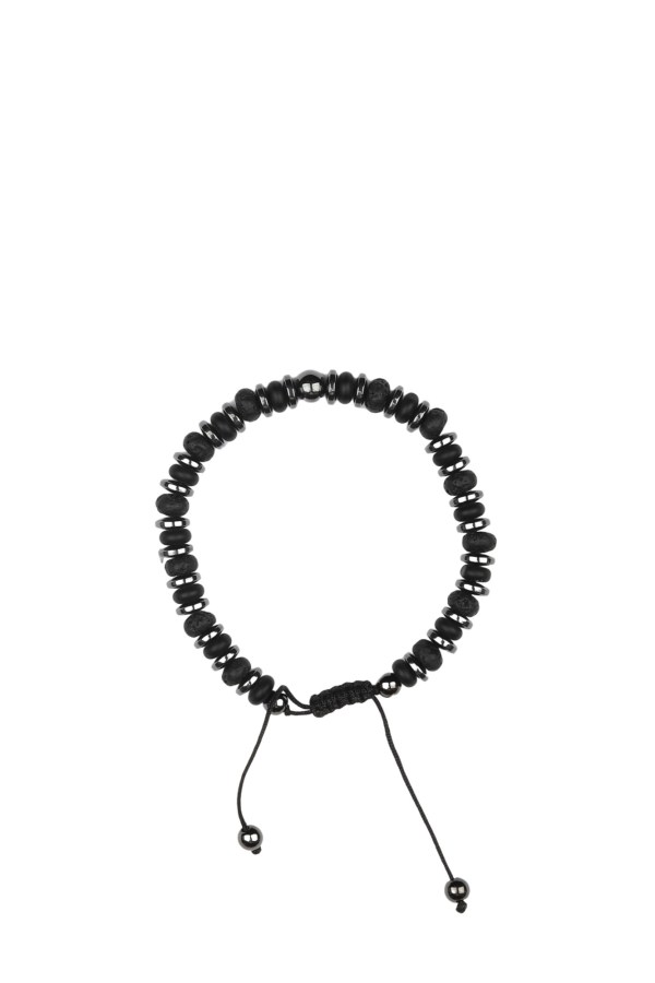 Siyah Mat Doğal Taş Bileklik