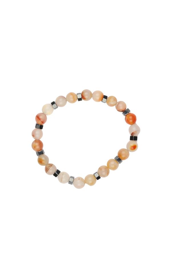 Kiremit Doğal Taş Erkek Bileklik