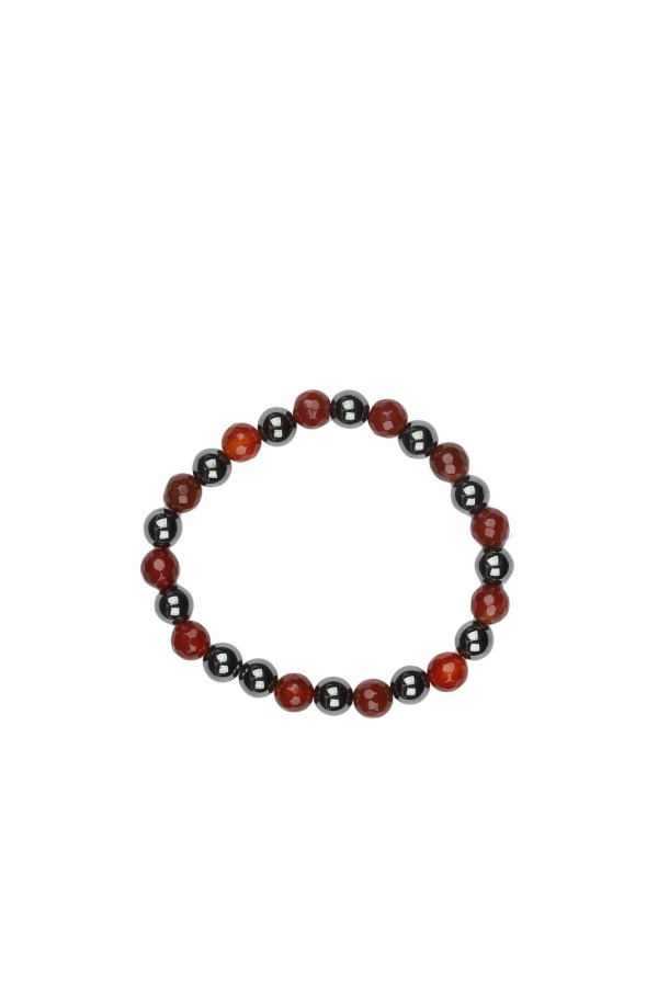 Kiremit Doğal Taş Erkek Bileklik