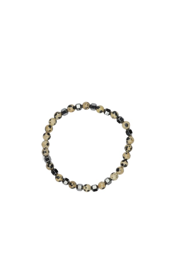 Bej Doğal Taş Erkek Bileklik