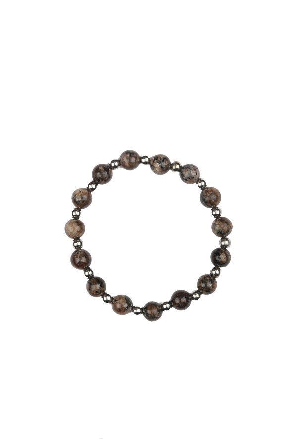 Siyah Doğal Taş Kadın Bileklik