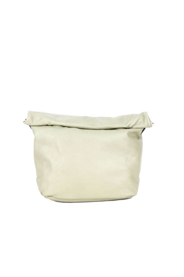 Haki Deri Kadın Çapraz Çanta