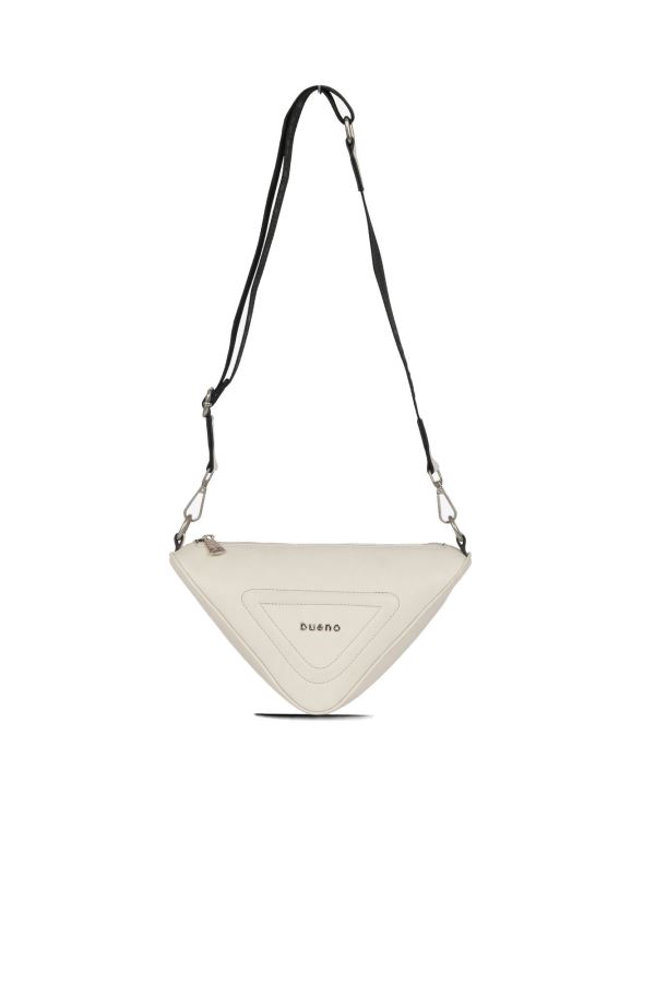 Bej Deri Kadın Çapraz Çanta