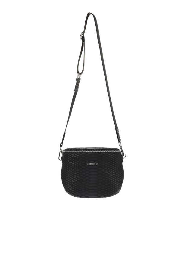 Siyah Nbk Krk Deri Kadın Çapraz Çanta