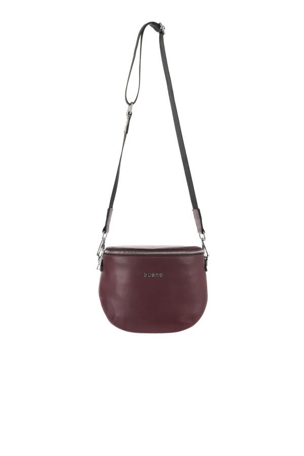 Bordo Omg Deri Kadın Çapraz Çanta