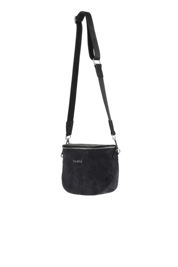 Siyah Adr Deri Kadın Çapraz Çanta