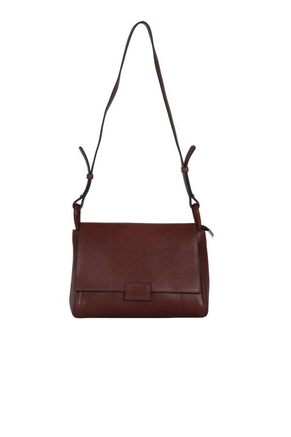 Kahverengi Açık Npl Deri Kadın Çapraz Çanta