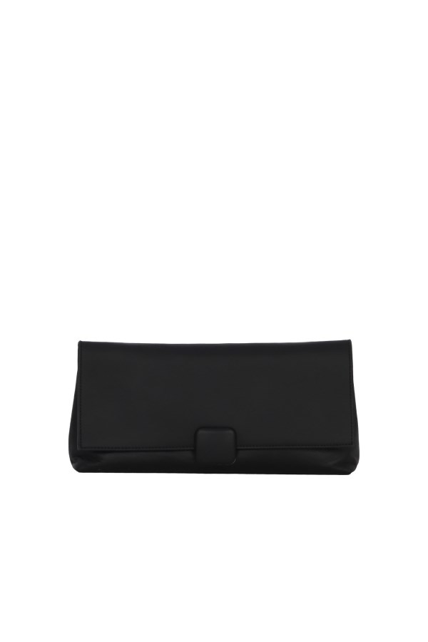 Siyah Deri Kadın Çapraz Çanta