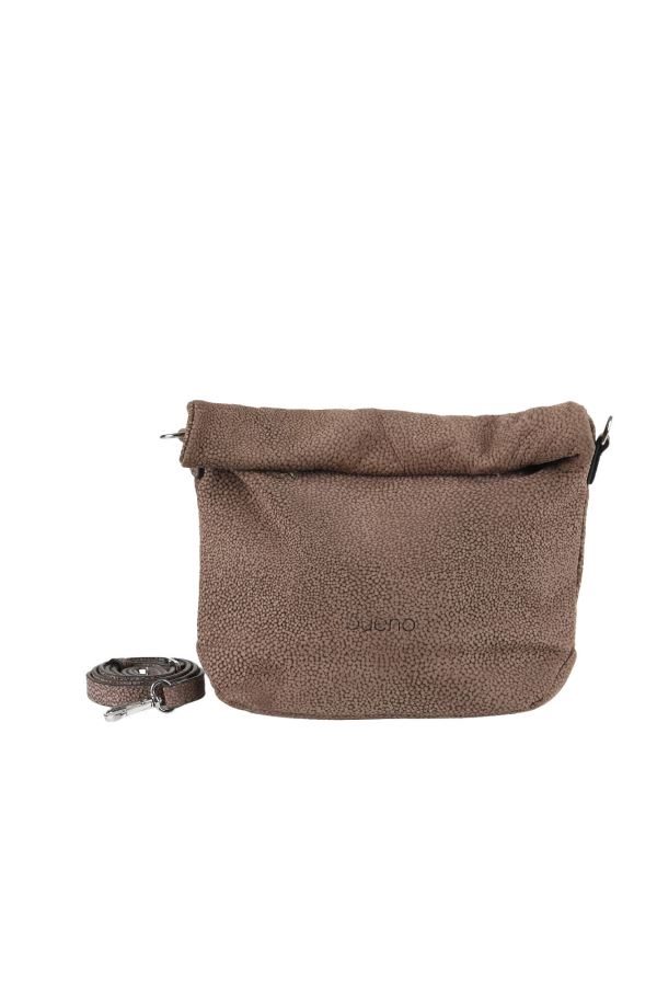 Vizon Caviar Deri Kadın Çapraz Çanta