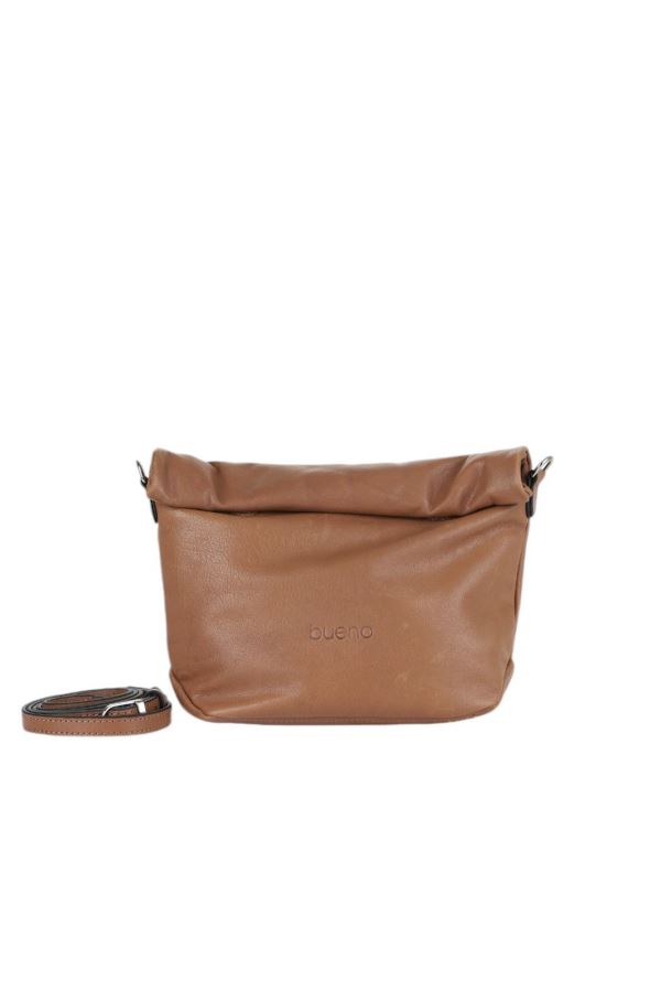 Kahverengi Amf Deri Kadın Çapraz Çanta