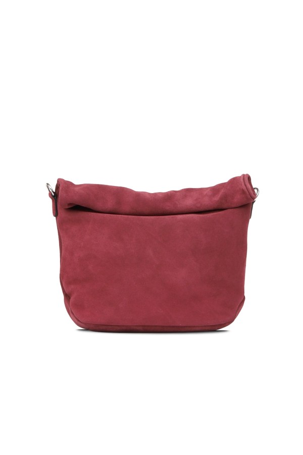 Bordo Süet Kadın Çapraz Çanta