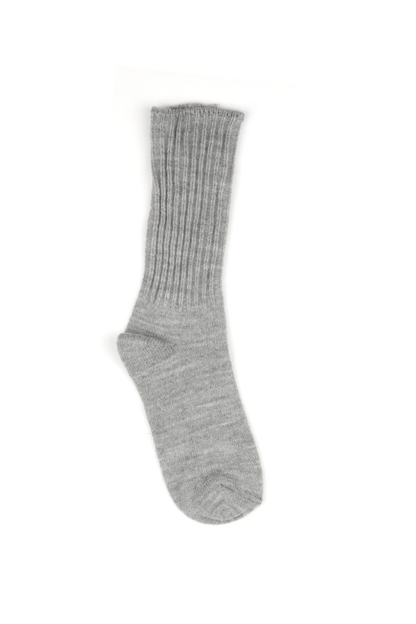 Gri Yün Çorap