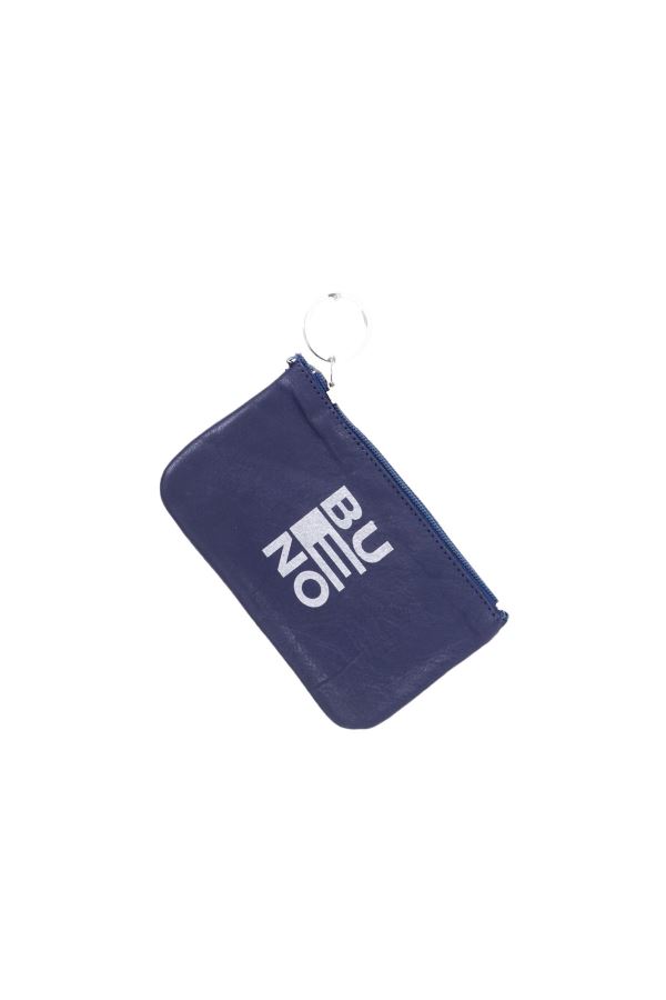 Lacivert Deri Anahtarlık