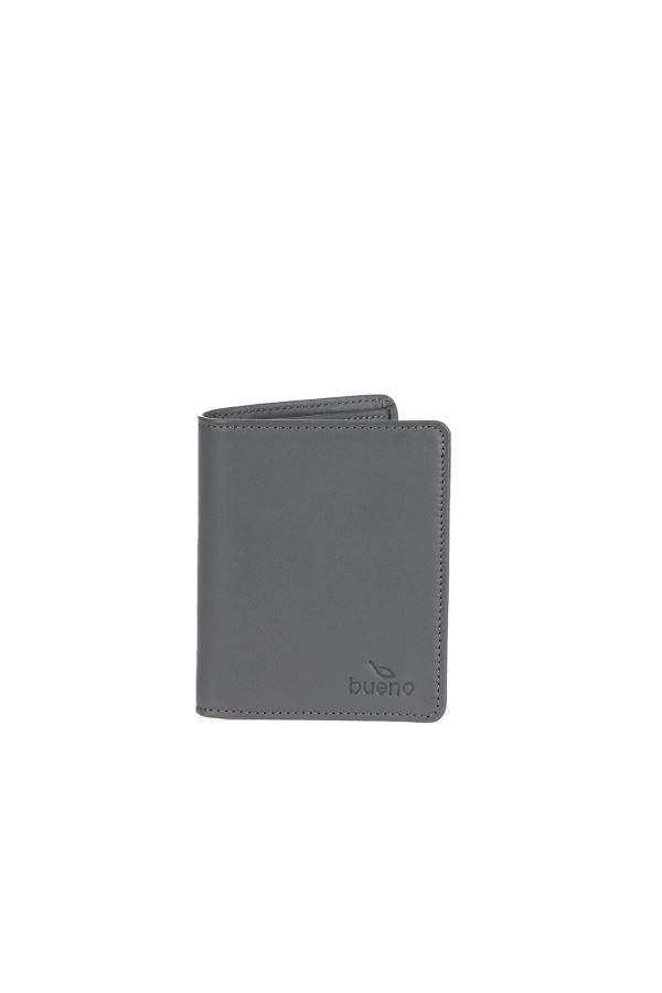 Gri Deri Erkek Deri Cüzdan