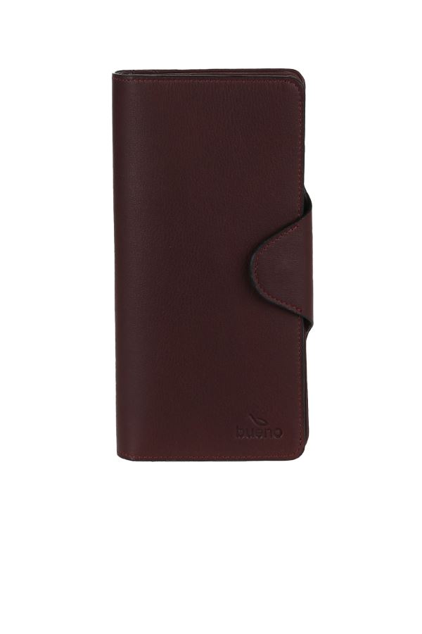 Bordo Deri Kadın Cüzdan