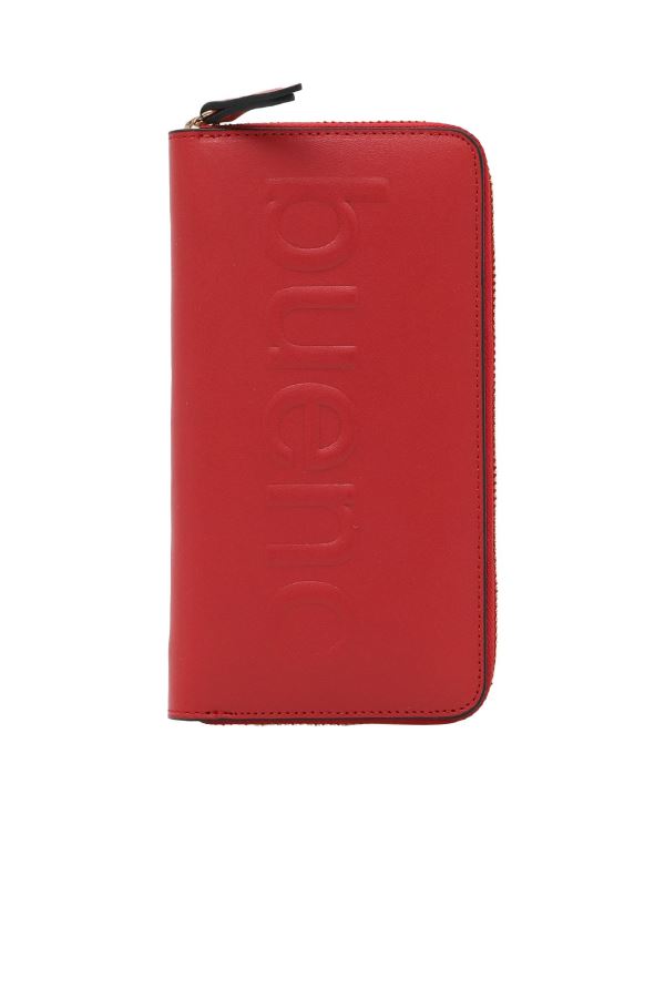 Kırmızı Deri Kadın Cüzdan