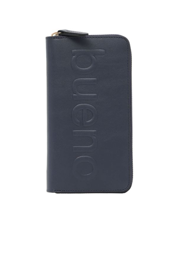 Lacivert Deri Kadın Cüzdan