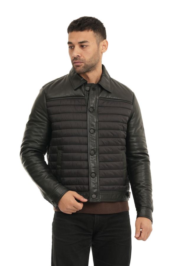 Siyah Deri/Kms Deri Mont