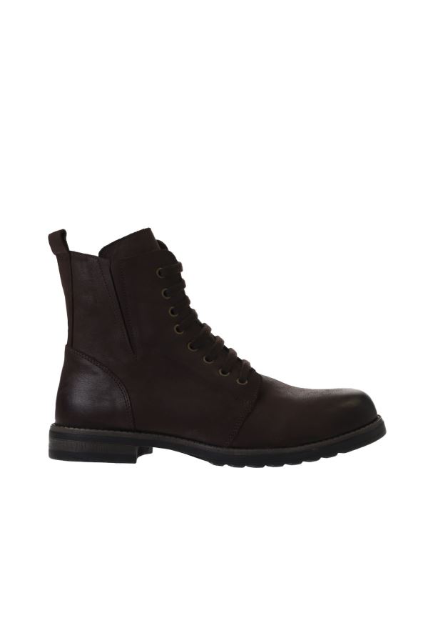 Kahverengi Roma Deri Erkek Bot