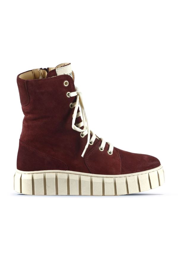 Bordo Süet Kadın Spor Bot