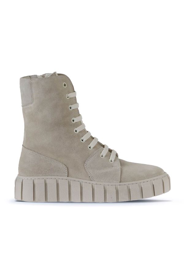 Bej Süet Kadın Spor Bot