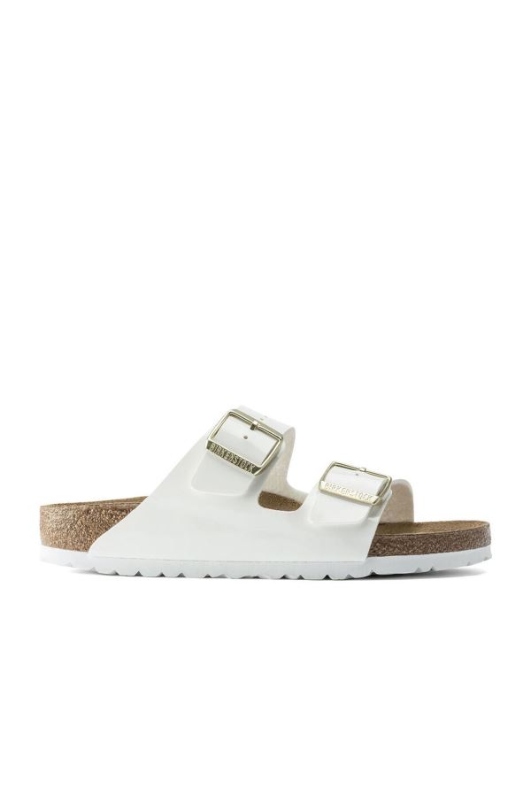 Beyaz Birkenstock Birkenstock Arizona Kadın Terlik 