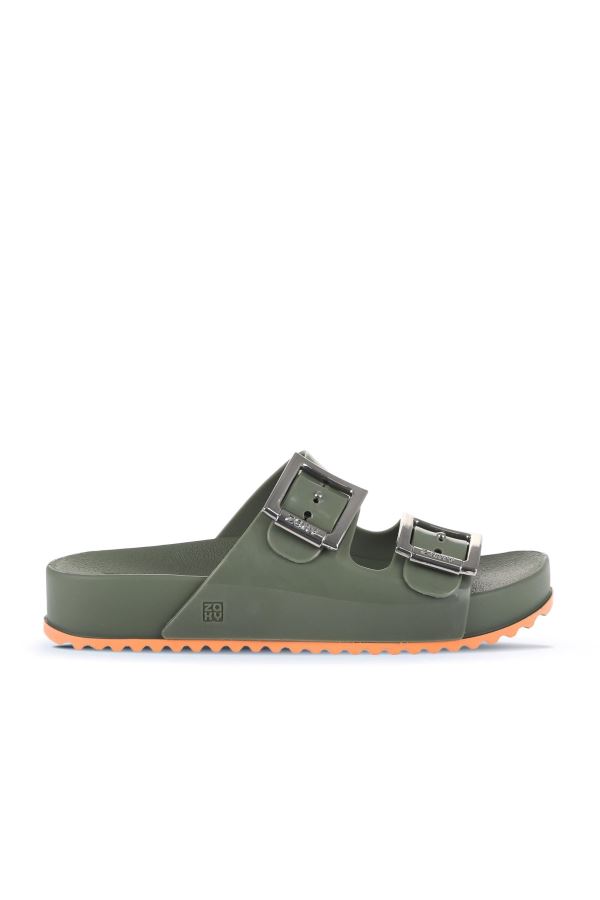 Haki Zx Zaxy Partner Kadın Terlik