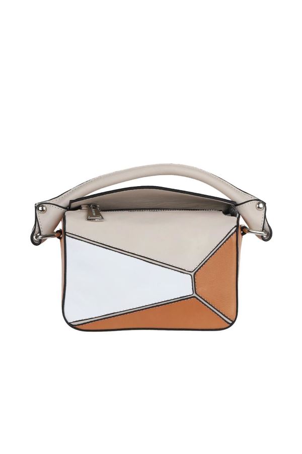 Gri Multi Deri Kadın El Çantası