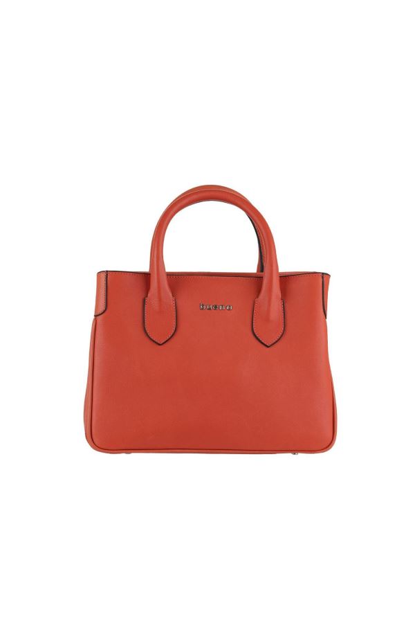 Mercan Flotter Deri Kadın El Çantası