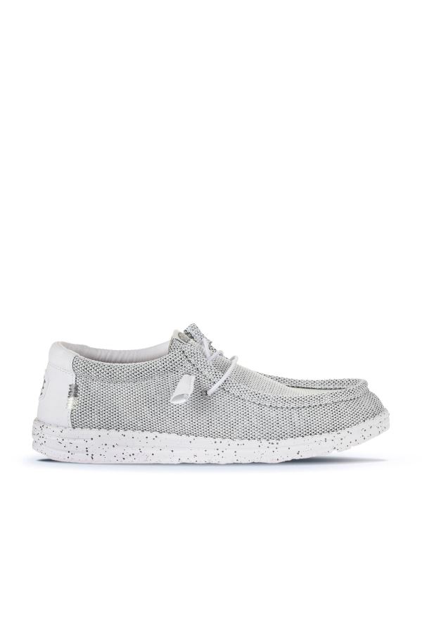 STONE WHITE HD Hey Dude Wally Break Stitch Erkek Ayakkabı