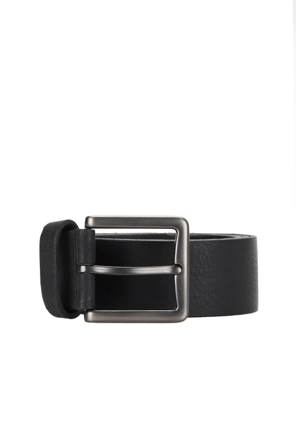 Siyah Deri Erkek Kemer