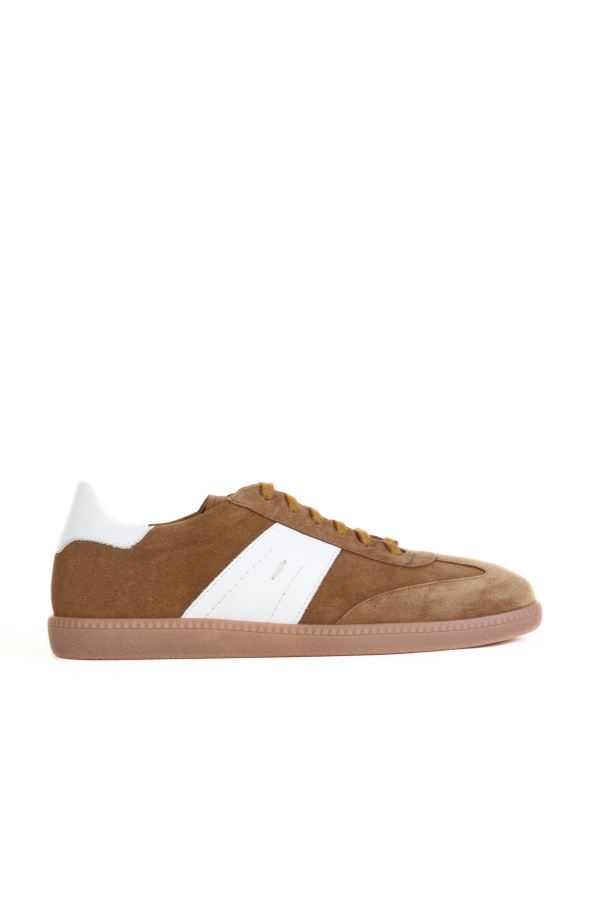 Taba Süet-Deri Erkek Spor Ayakkabı