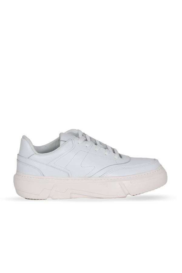 Beyaz Deri Erkek Spor Ayakkabı