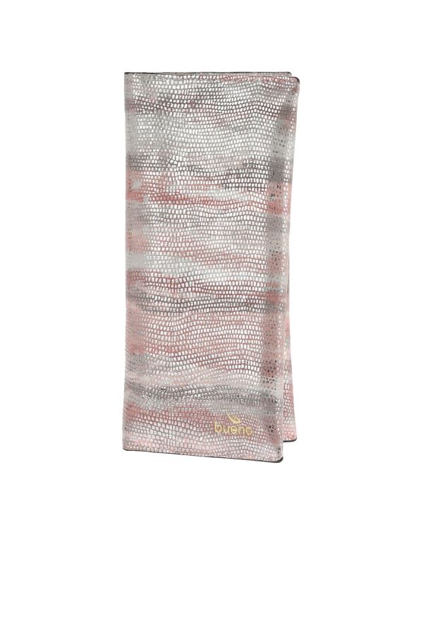 Pembe Igu Deri Kadın Cüzdan