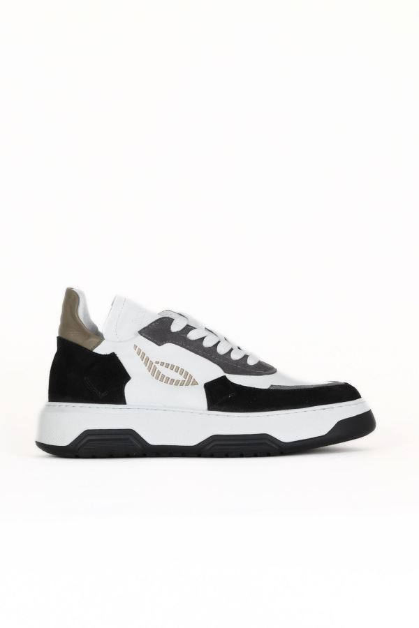 Beyaz Multi Deri Kadın Spor Ayakkabı