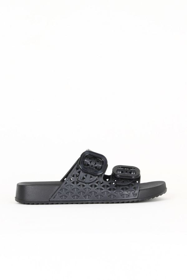 Siyah Igor Kadın Düz Terlik