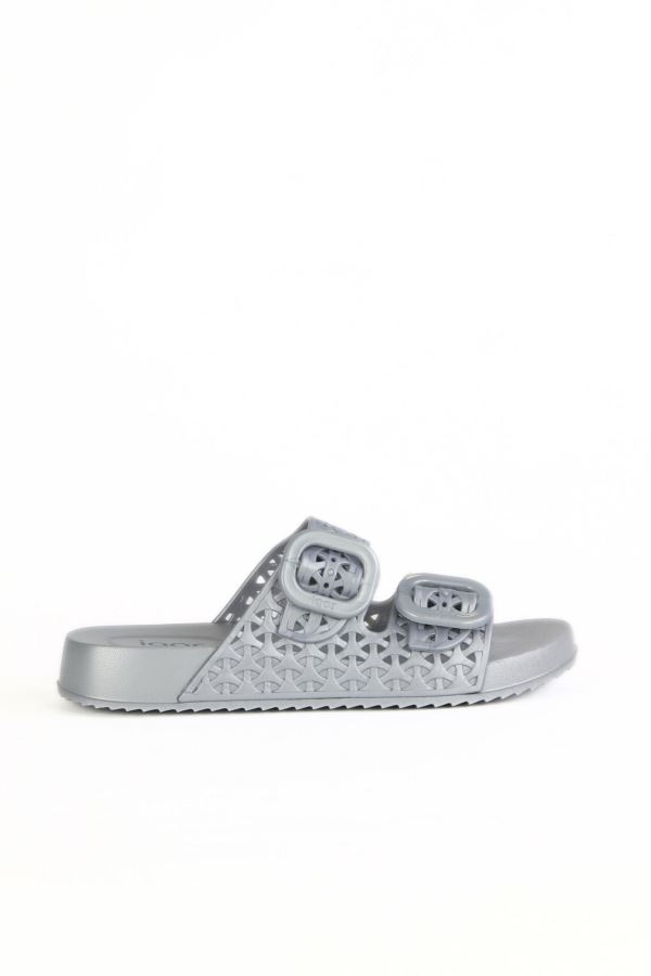 Gümüş Igor Kadın Düz Terlik