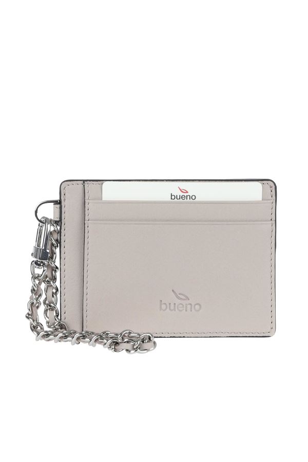 Gri Deri Unisex Kartlık