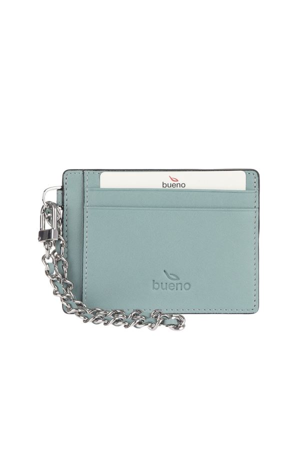 Yeşil Açık Deri Unisex Kartlık