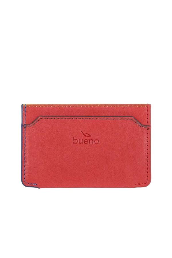 Kırmızı Deri Unisex Kartlık