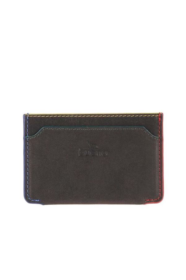 Kahverengi Deri Unisex Kartlık