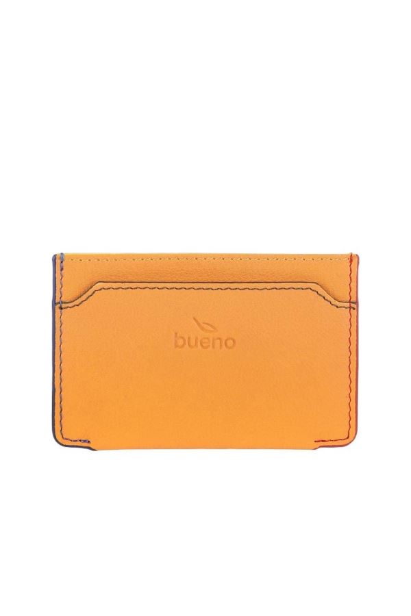 Turuncu Deri Unisex Kartlık