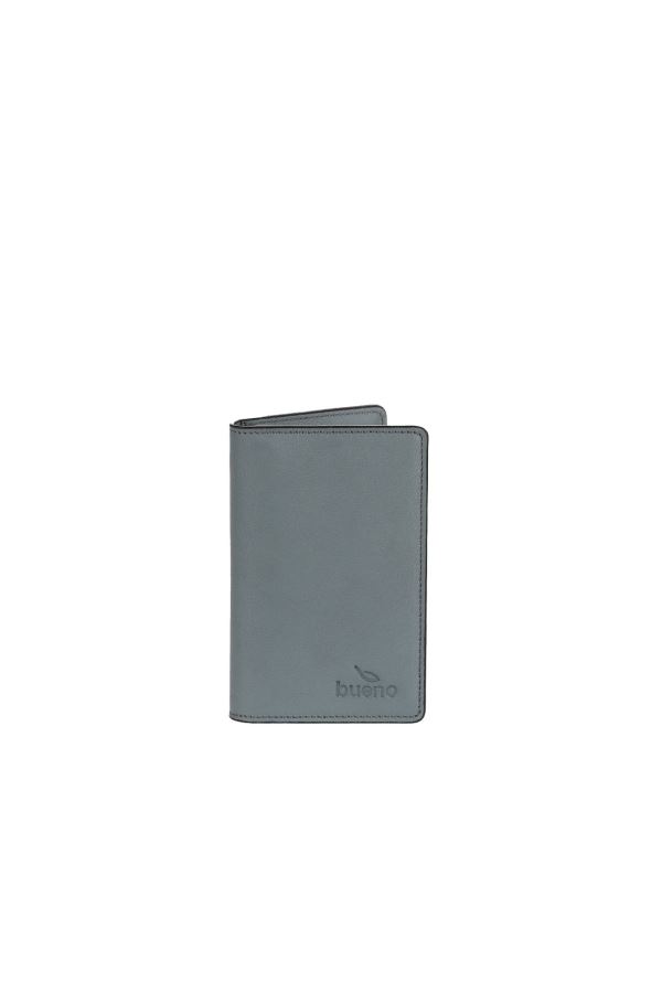 Gri Açık Deri Unisex Kartlık