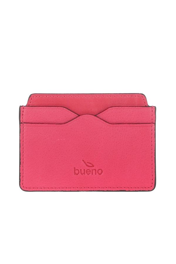 Fuşya Koyu Deri Unisex Kartlık