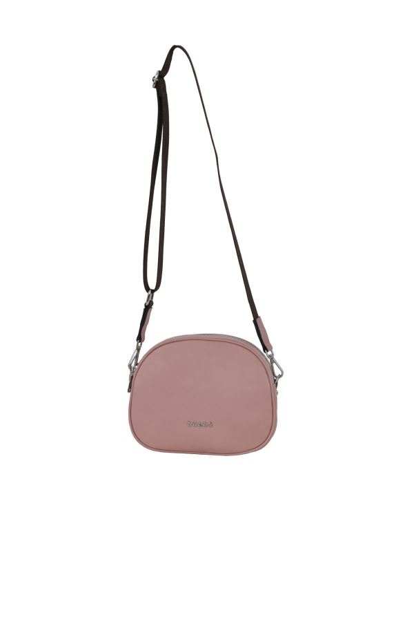 Gül Kurusu Deri Kadın Kol Çantası